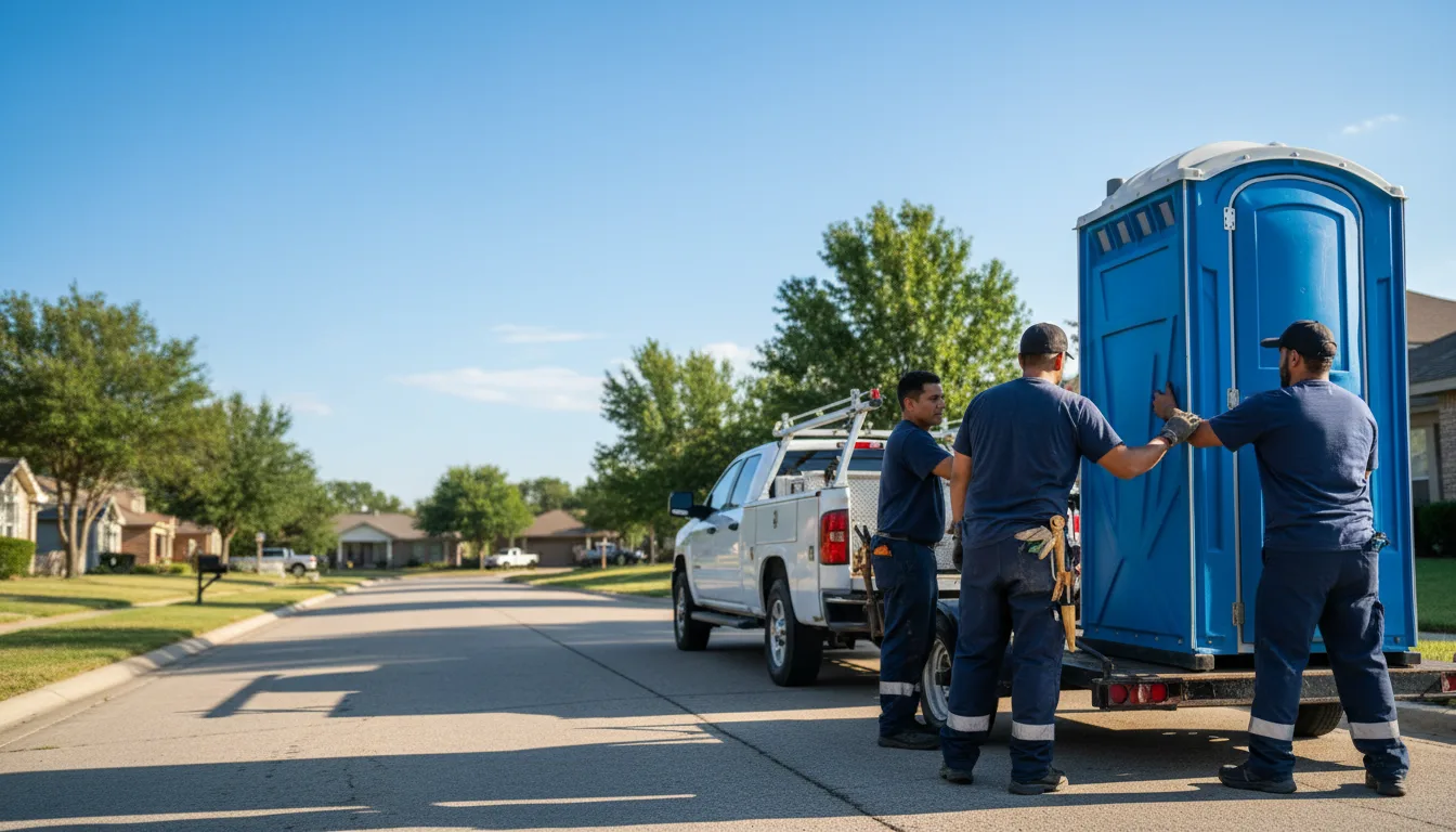 Portable Toilet Rental in Virginia, IL near me